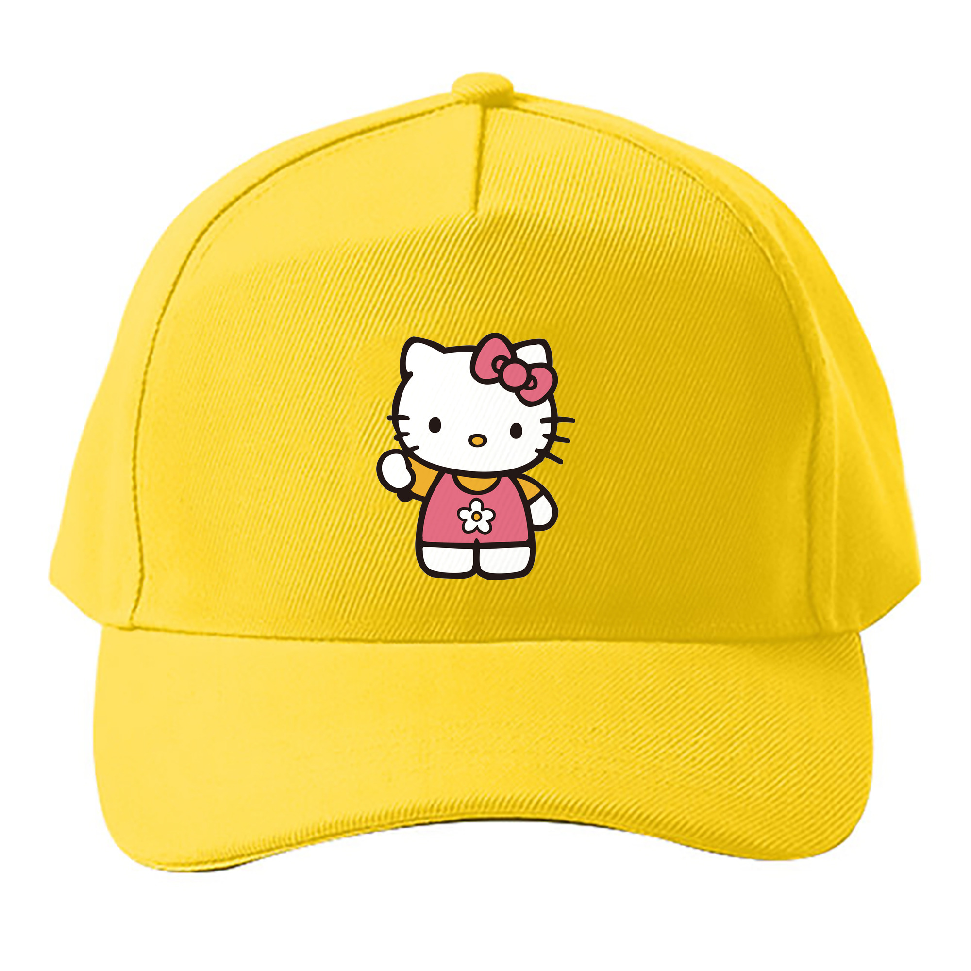 （画像用） Hello Kitty ハローキティ ベースボールキャップ 綿100％ 男女兼用 帽子 スポーツ